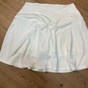Aerie Offline Crossover White Tennis Skirt